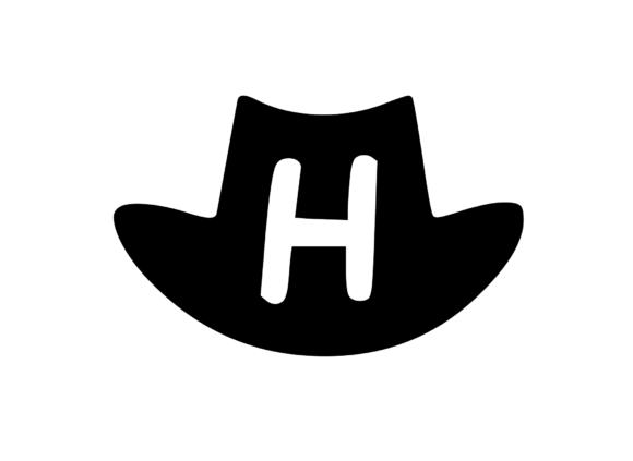 Cowboy Hat with Playful Mono H