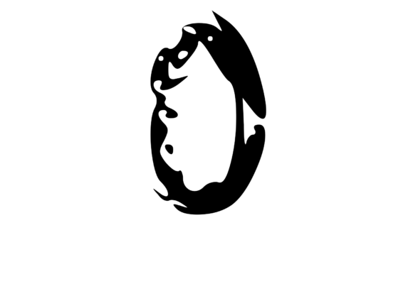 Decaying Rotten Mono Letter O