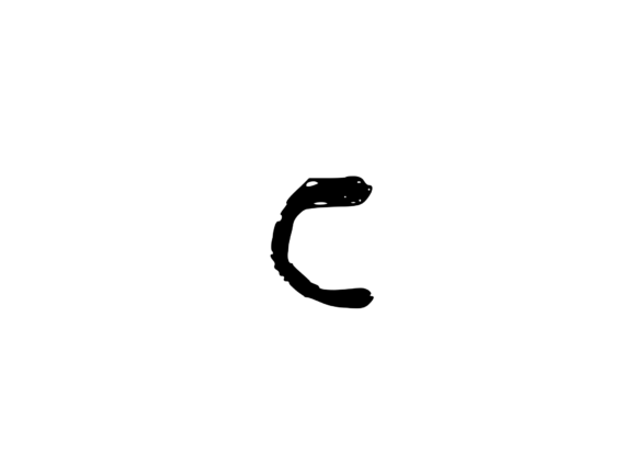 Hand Drawn Chalk Effect Mono C