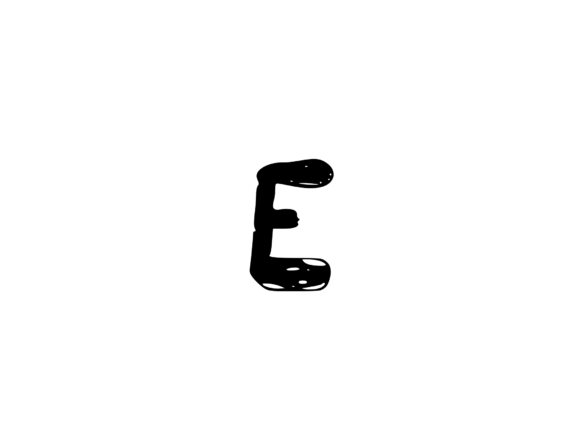 Hand Drawn Chalk Effect Mono E Review